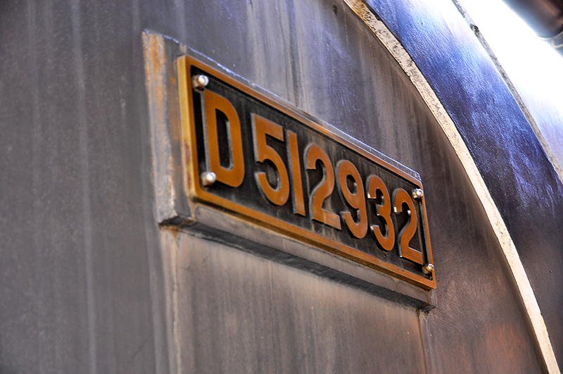 こちらのD51のナンバープレートも『D51 2932』。こういうところは深く考えてはいけないのだと思う。