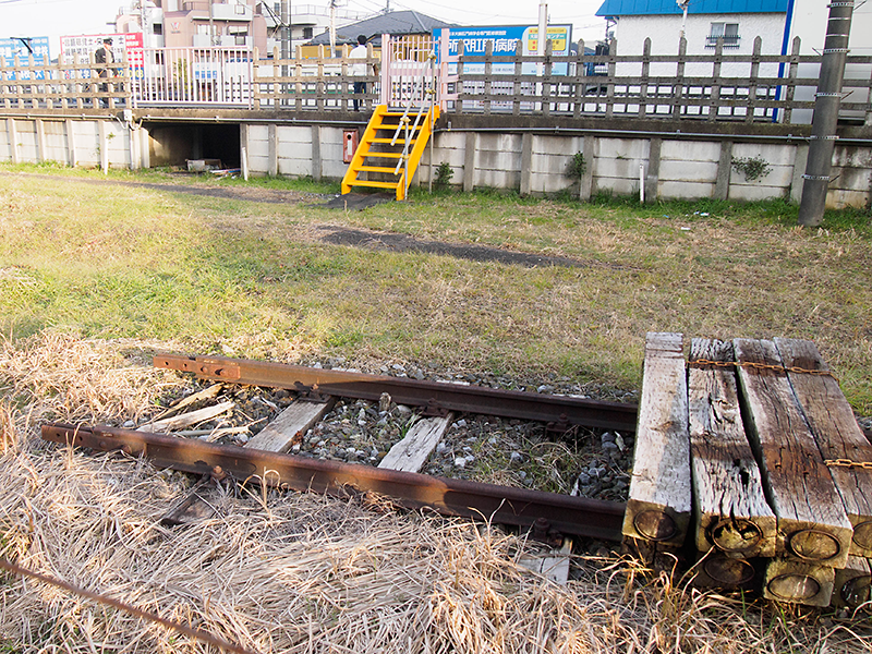 南大塚駅構内の安比奈線