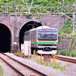 鉄道隧道の現役最古参 清水谷戸トンネル