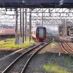 名鉄とJR東海の電車が同じ線路を走る区間