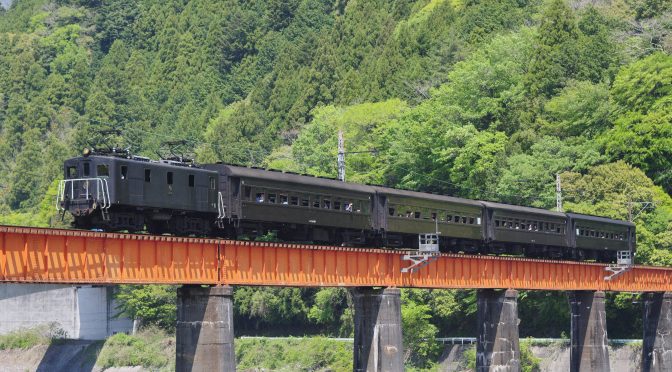 速報!! 大井川鐵道 SLかわね路号 機関車不具合により7月5日までEL客レで走る