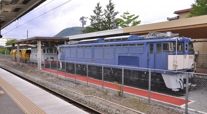 駅前などにある鉄道系展示品を訪ねる(10)  長野県・軽井沢駅