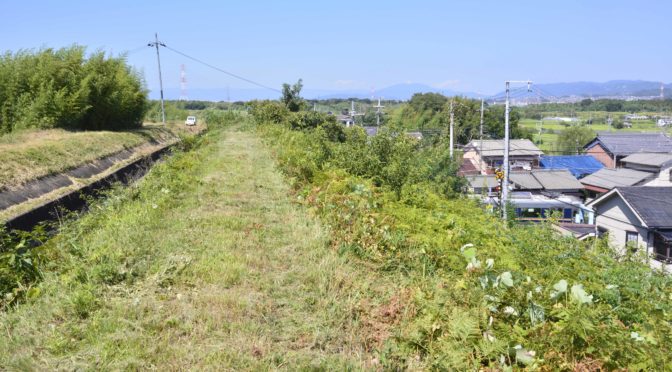 天井川の掘削トンネル探訪(3) JR学研都市線・天神川隧道