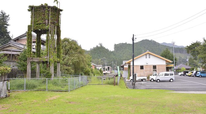 駅前などにある鉄道系展示品を訪ねる(13)三重県・伊勢奥津駅