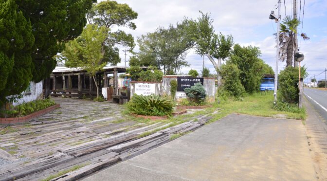 遠州浜松の謎の線路…さらにその上には軽便鉄道車輛!?