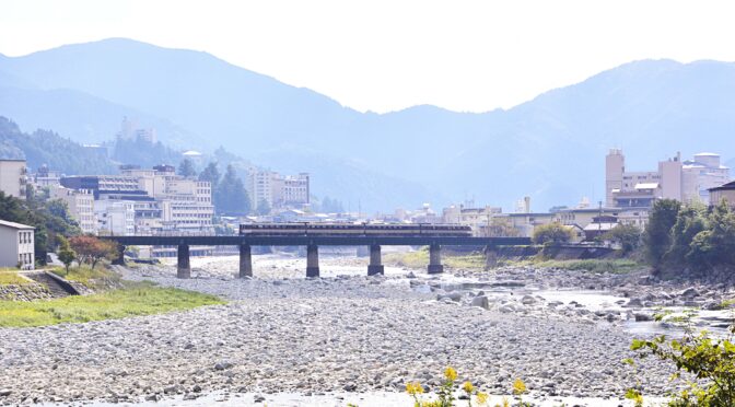 日本三名泉の一つ下呂温泉でトレインビューの宿を見つけよう