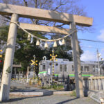 境内地を通る踏切を訪ねる…岐阜県海津市・杉生神社