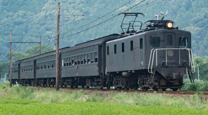 大井川本線EL牽引旧型客車普通列車運転など大鉄の話題