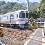 境内地を通る踏切を訪ねる…静岡県・石部神社