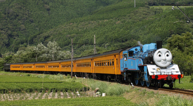 トーマスが、2025年は4月26日から大井川にやってくるよ