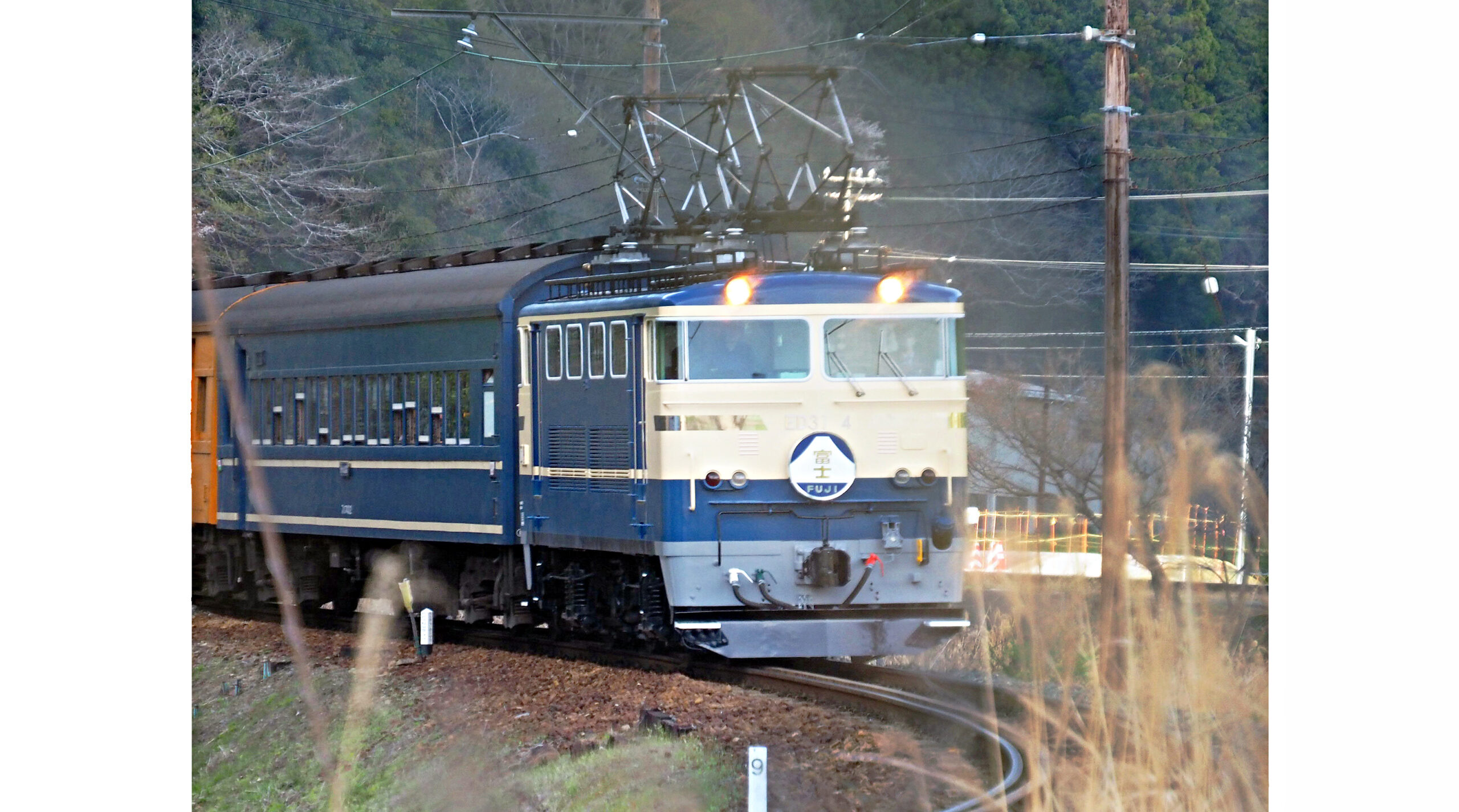 大井川本線のブルートレイン塗装のELが急行で定期運転を開始 | 鉄道旅