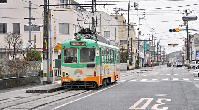 とさでんの単線路肩軌道を訪ねる…その2